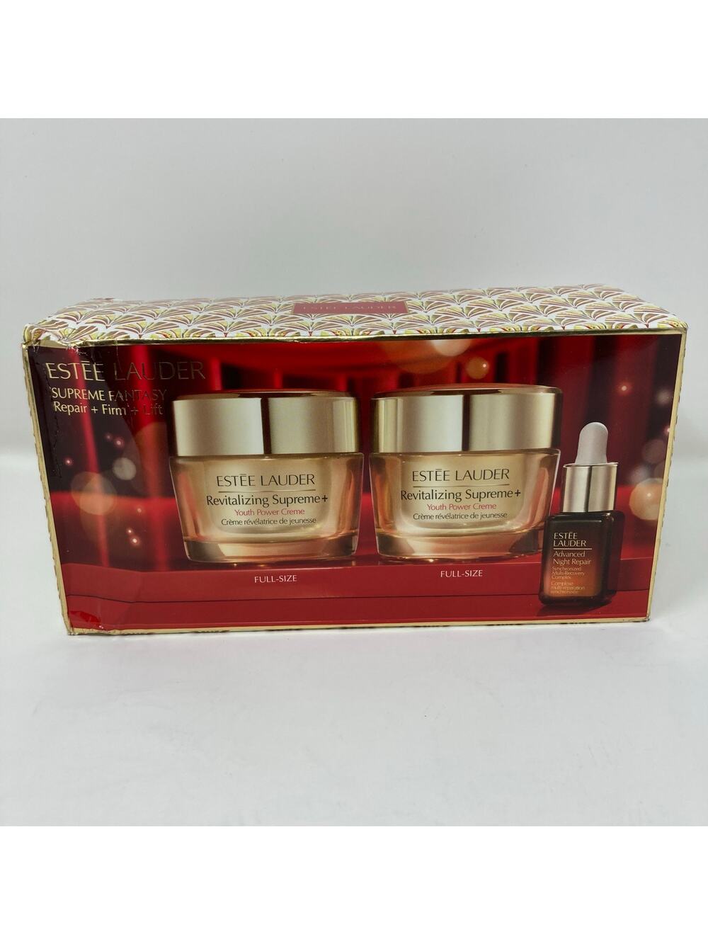 Estee Lauder Supreme Joy Skincare Gift Set Repair + Lift + Firm 3 Piece Set